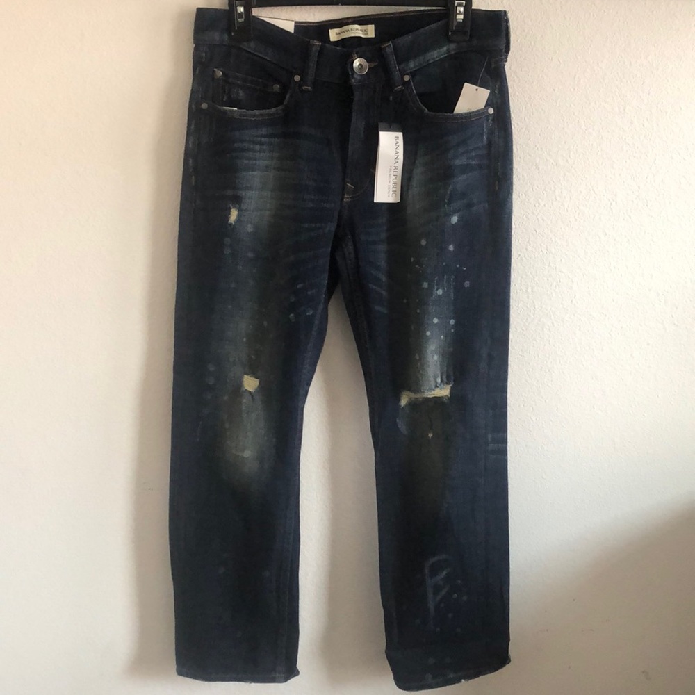 NWT Banana Republic Boyfriend Jeans size 27